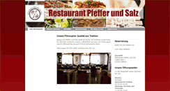 Desktop Screenshot of pfefferundsalz-selfkant.de